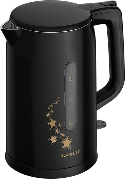 Электрочайник Scarlett Gold Stars SC-EK21S45 - фото