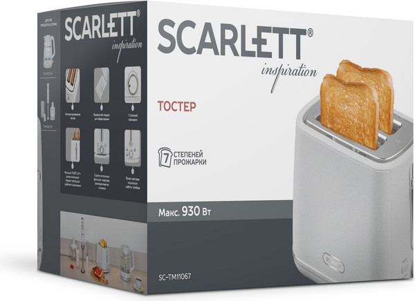 Тостер Scarlett SC-TM11067 (гранит)