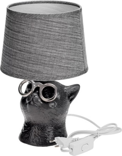 Прикроватная лампа Rexant Кот в очках / 603-1034 - фото