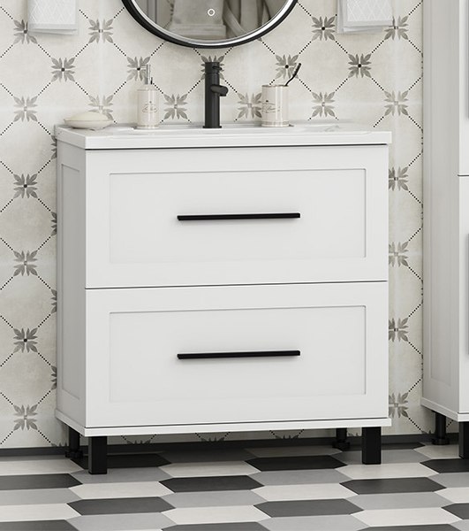 Тумба под умывальник Misty Модерн 80 / П-Мод07080-011Пр - фото