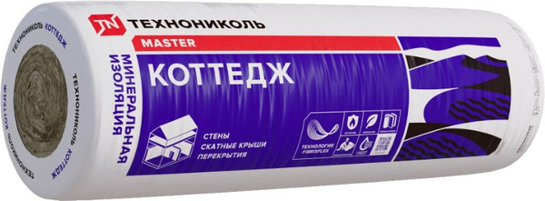 Минеральная вата Технониколь Коттедж 4500x1200x100 - фото