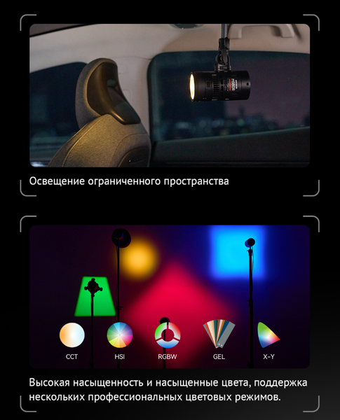 Комплект осветителей студийных Godox Knowled MS60Bi 4K / 32655