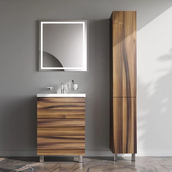 Тумба с умывальником AM.PM Gem M90-FSX0602HF-WCC0602WG