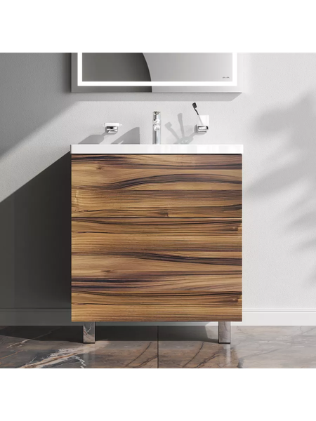 Тумба с умывальником AM.PM Gem M90-FSX0752HF-WCC0752WG - фото