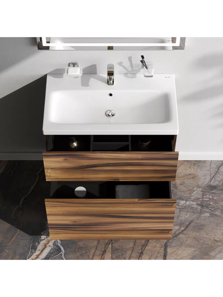 Тумба с умывальником AM.PM Gem M90-FSX0752HF-WCC0752WG