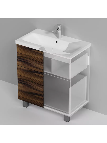 Тумба с умывальником AM.PM Gem M90-FSX0752HF-WCC0752WG