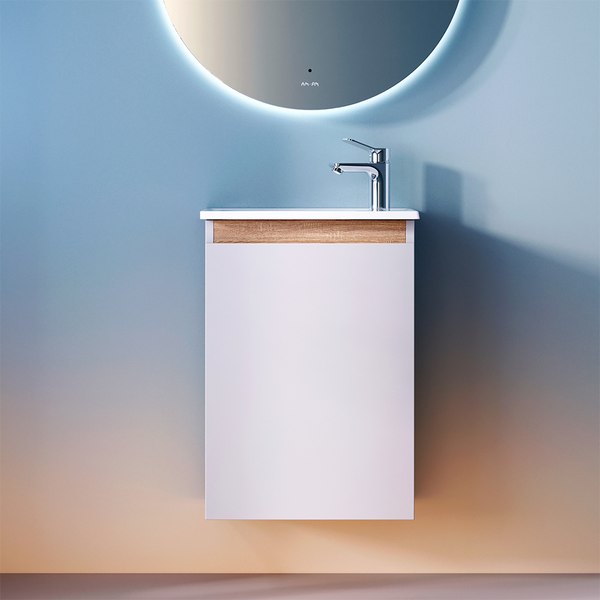 Тумба с умывальником AM.PM X-Joy M85A-FHX0451-WC0452WG - фото