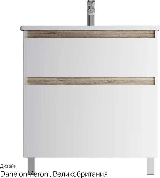 Тумба с умывальником AM.PM X-Joy M85A-FSX0802-WC0802WG