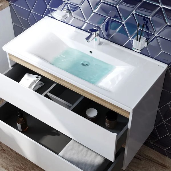 Тумба с умывальником AM.PM X-Joy M85A-FHX1002-WC1002WG