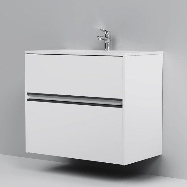 Тумба с умывальником AM.PM Sense M7B-FUX0802WG-WCC0802WG