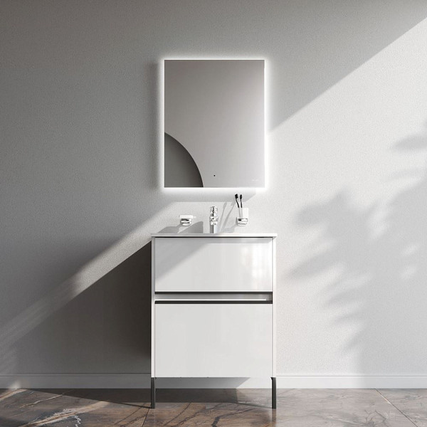 Тумба с умывальником AM.PM Sense M7B-FUX0602WG-WCC0602WG