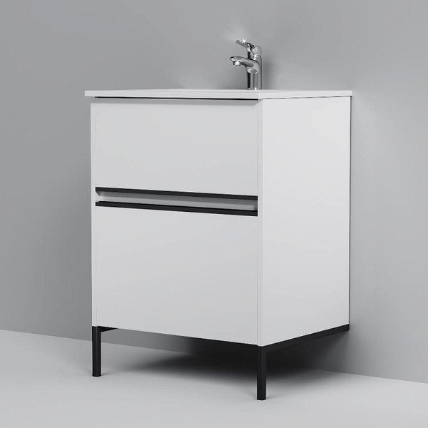 Тумба с умывальником AM.PM Sense M7B-FUX0602WG-WCC0602WG