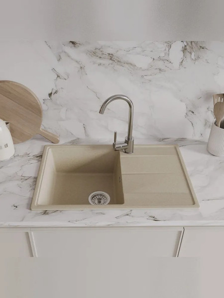 Мойка кухонная Teymi Hanna Smart 74х48 / T120119