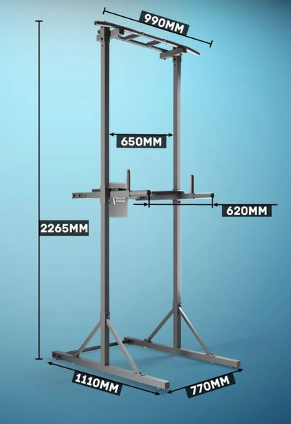 Турник-брусья Absolute Champion Aktiv Супер Люкс Напольный / АЧ13926