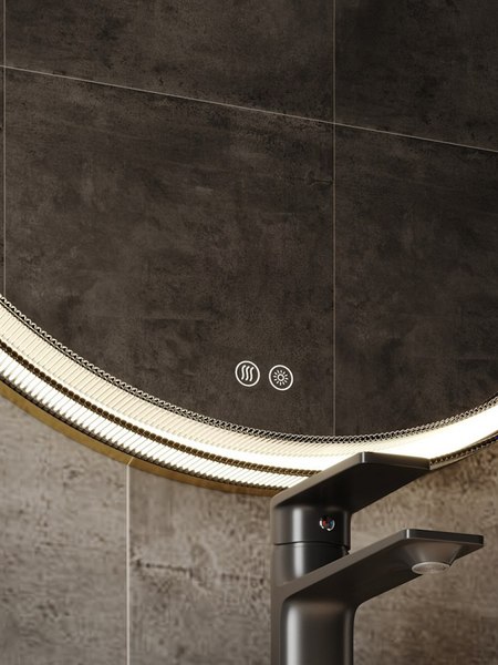 Зеркало Teymi Lina Romantic Gold D60 LED / T20131