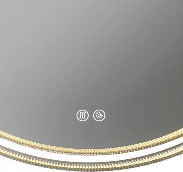 Зеркало Teymi Lina Romantic Gold D60 LED / T20131