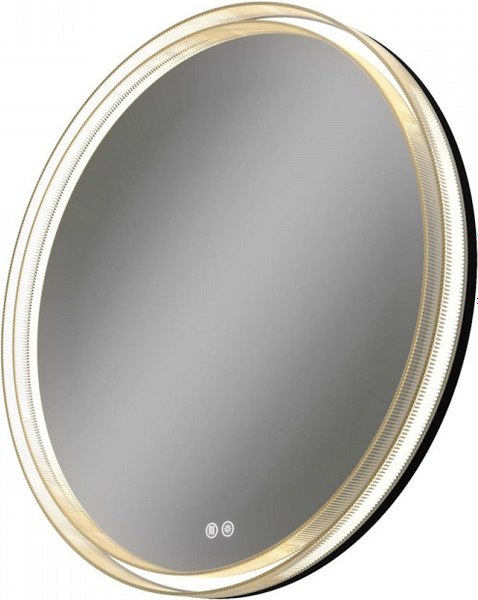 Зеркало Teymi Lina Romantic Black D60 LED / T20132