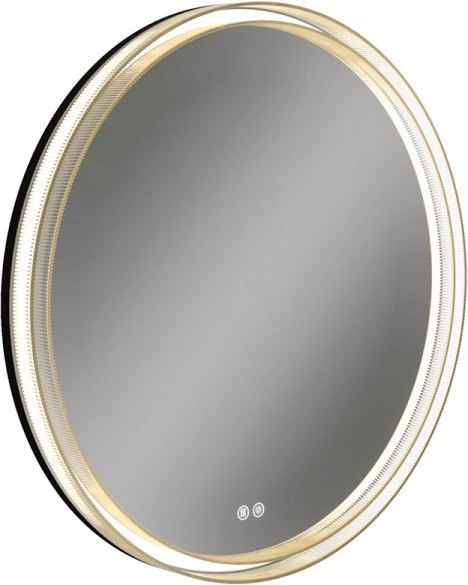 Зеркало Teymi Lina Romantic Black D60 LED / T20132