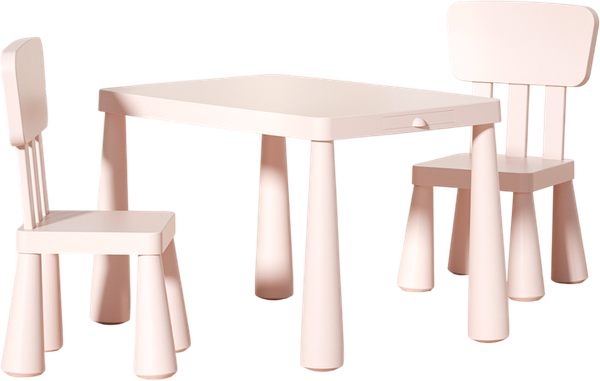 Комплект мебели с детским столом NINO Polo BS-8836(Pink) - фото