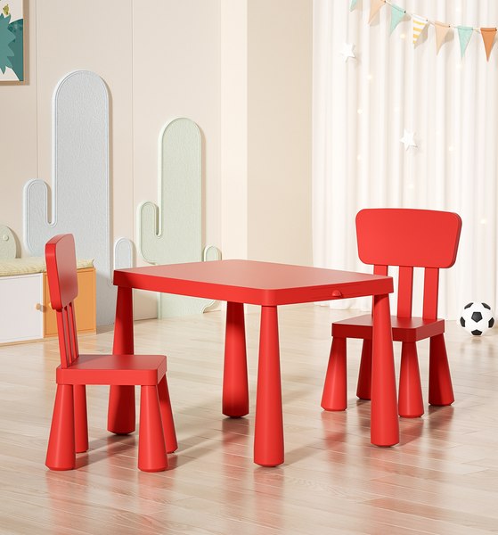 Комплект мебели с детским столом NINO Polo BS-8836(Red)