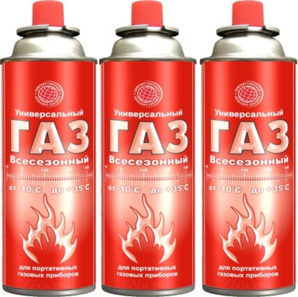 Газовый баллон туристический Сибиар Всесезонный 920320 - фото