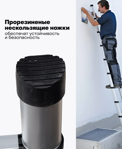 Телескопическая лестница Scheppach Sch-UP320