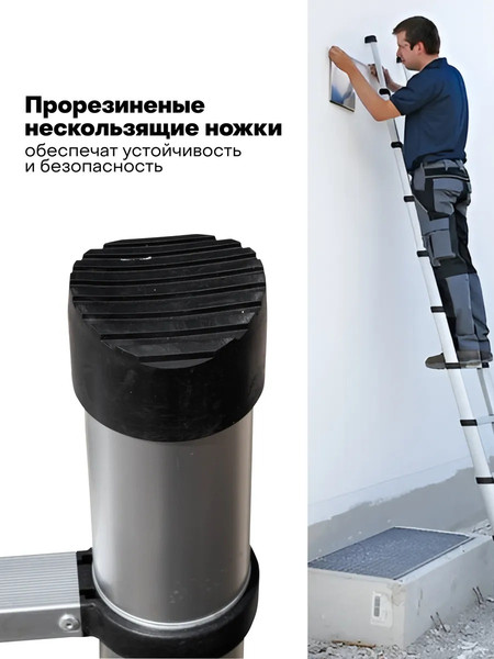 Телескопическая лестница Scheppach Sch-UP350
