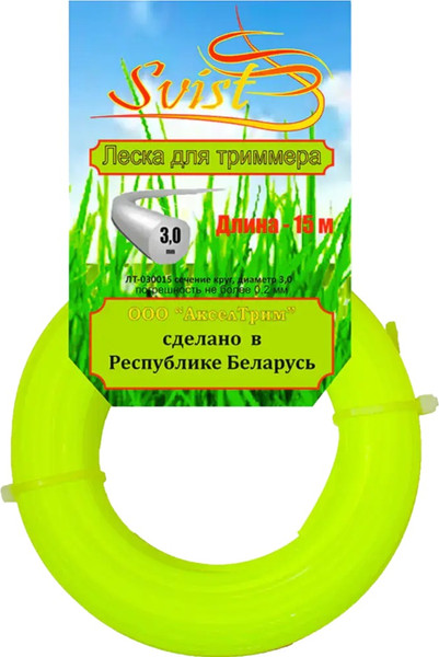 Леска для триммера Svist ЛТ-030015 3мм - фото