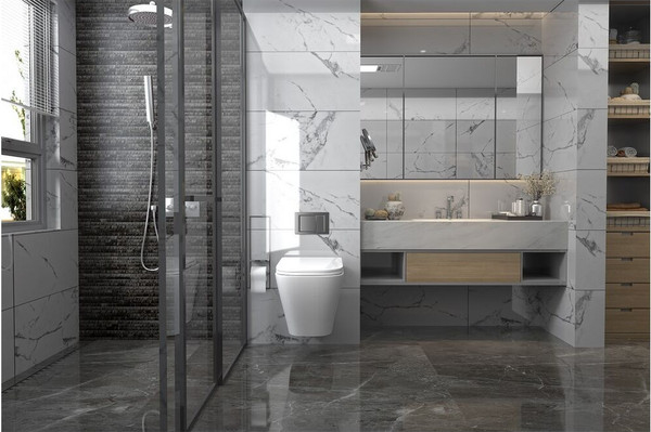 Унитаз подвесной с инсталляцией Abber Rechteck AC1201-AC0105-AC0121MW