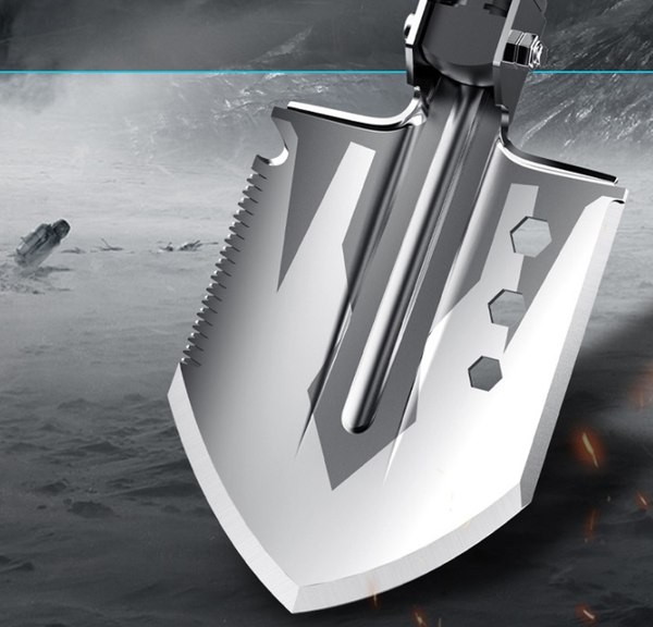 Лопата туристическая YYC Складная TC-G57 многофункциональная