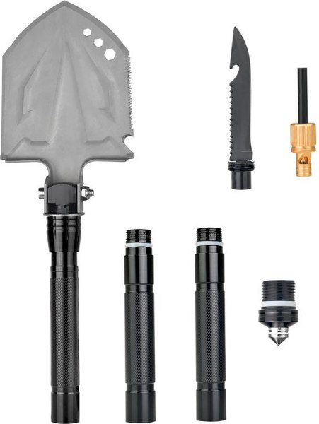 Лопата туристическая YYC Складная TC-G62 многофункциональная