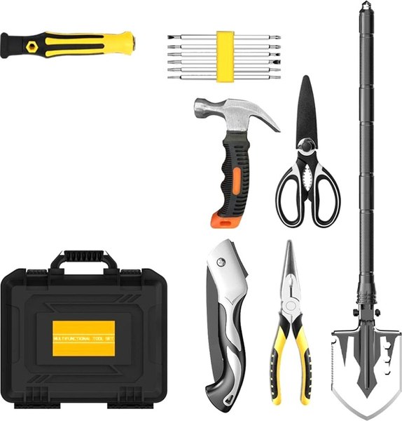 Набор аксессуаров для туризма YYC Многофункциональная складная лопата TC-G70 - фото