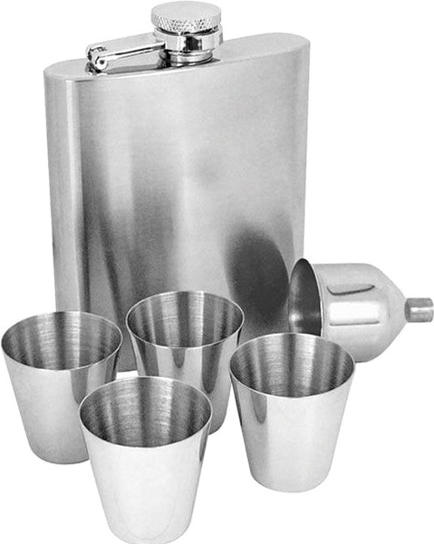 Фляга YYC Фляжка + 4 стопки + воронка