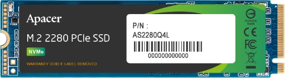 SSD диск Apacer AS2280Q4L 256GB (AP256GAS2280Q4L-1) - фото