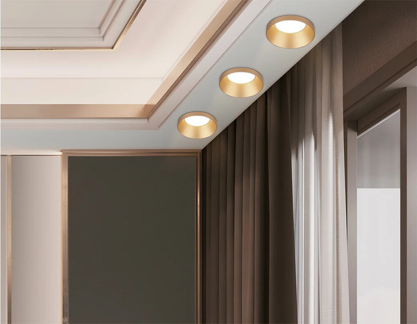 Точечный светильник Ambrella TN102803 GD