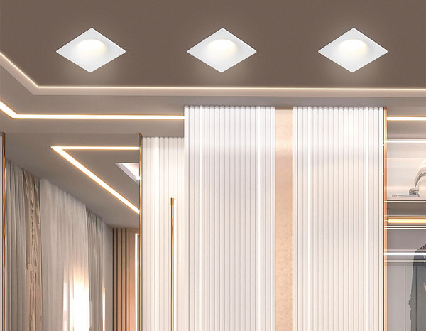 Точечный светильник Ambrella TN102811 WH