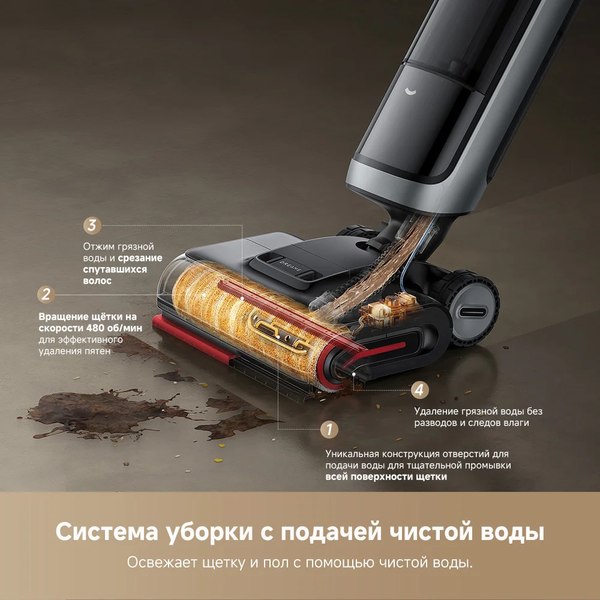 Вертикальный пылесос Dreame H15 Pro Heat Wet and Dry Vacuum / HHR48A