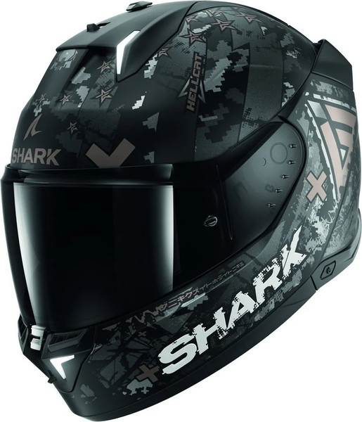 Мотошлем Shark Helmets Skwal i3 Hellcat Mat / HE0829E-KUA-S - фото