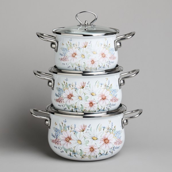 Набор кастрюль Agness 934-714