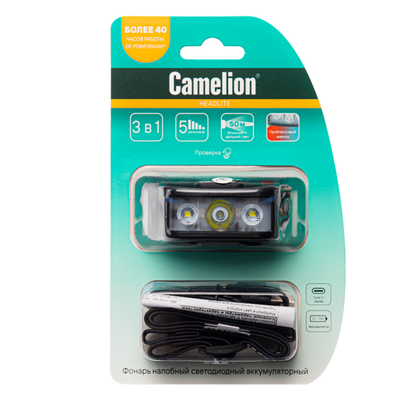 Фонарь Camelion LED53403 / 15754
