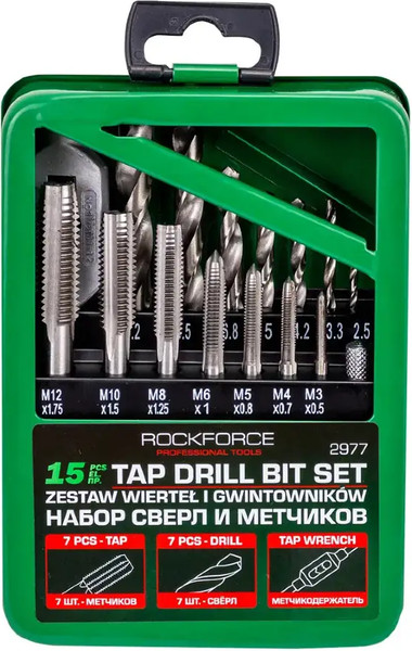 Набор сверл RockForce RF-2977 - фото