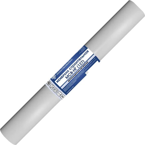 Ветрогидрозащитная мембрана Полоцк-Стекловолокно МСВ-НГ 127 - фото