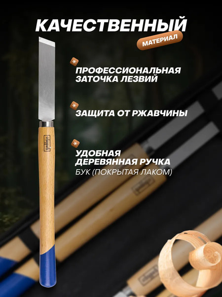 Набор стамесок Scheppach Sch-6281