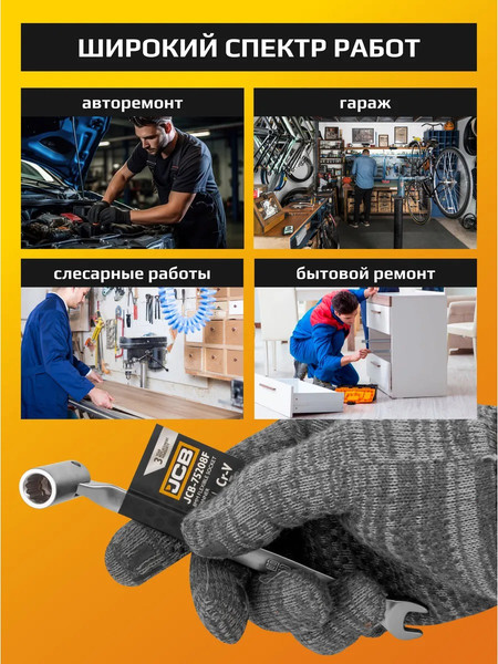 Гаечный ключ JCB 75208F