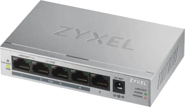 Коммутатор ZyXEL GS1005HP-EU0101F - фото