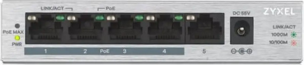 Коммутатор ZyXEL GS1005HP-EU0101F