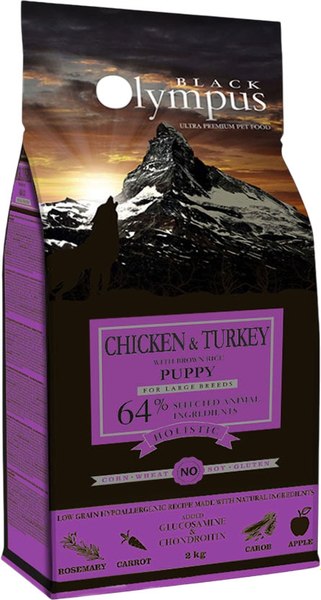 Сухой корм для собак Black Olympus Puppy Maxi Chicken&Brown Rice - фото