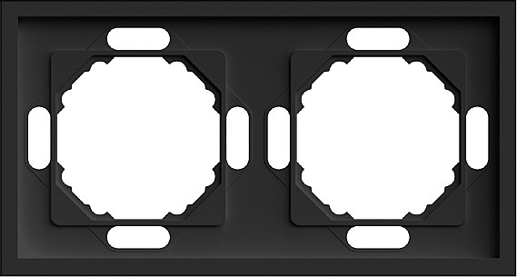 Рамка для выключателей и розеток Stekker Эмили PFR00-5002-05 / 49859 - фото