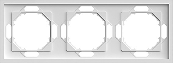 Рамка для выключателей и розеток Stekker Эмили PFR00-5003-01 / 49886 - фото