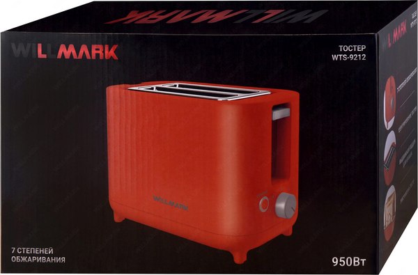 Тостер Willmark WTS-9212 / 2000842